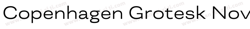 Copenhagen Grotesk Nova Regular字体转换